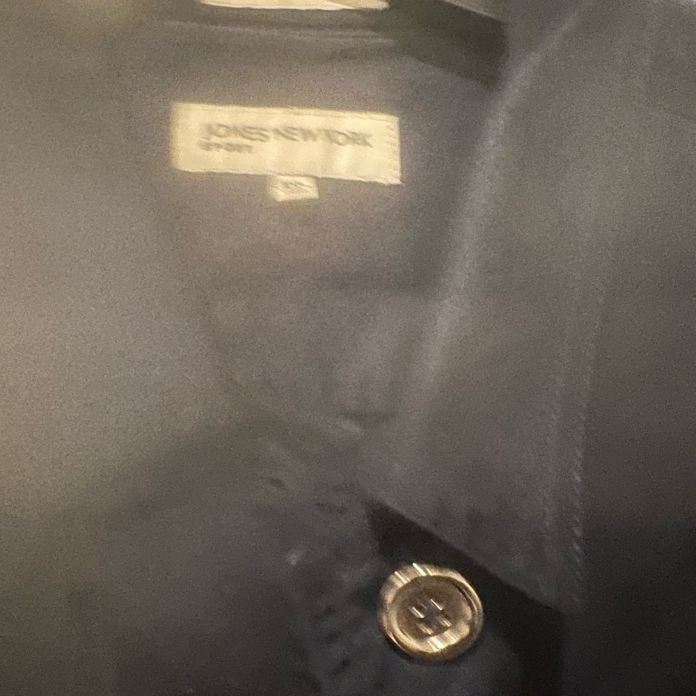 DKNY Blue Button-Up Shirt